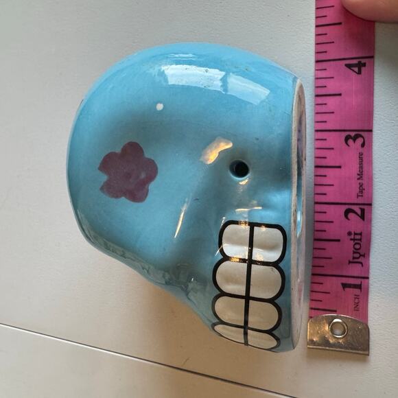 Blue Candy Skull - Picture 2 of 7